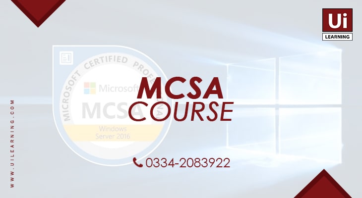 UI Learning Institute offering MCSA Training Course for IT Professionals